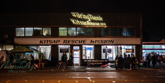 The exterior of the Kitsap Rescue Mission.